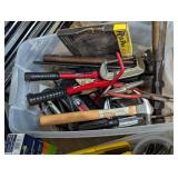 Assorted Hand Tools and Toolboxes