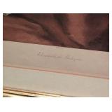 Framed Elisabeth de Bologne Portrait Print