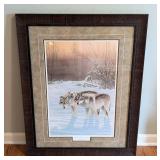 Winter Silence Framed Print by Thomas Moen