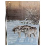 Winter Silence Framed Print by Thomas Moen