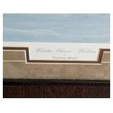 Winter Silence Framed Print by Thomas Moen