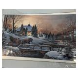 Unframed Wolves and Scenic Prints