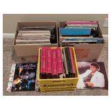Three Boxes of Vintage Records