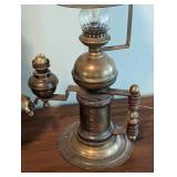 Pair of Vintage Brass Table Lamps