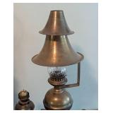 Pair of Vintage Brass Table Lamps