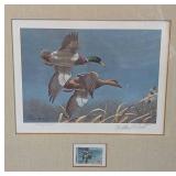 Three Framed Duck Stamp Prints