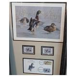 Three Framed Duck Stamp Prints