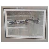 Three Framed Duck Stamp Prints