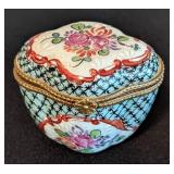 Pair of Limoges Trinket Boxes