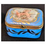 Pair of Limoges Trinket Boxes