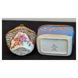 Pair of Limoges Trinket Boxes
