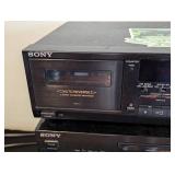 Sony Receiver, CD and Cassette Players
