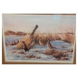 Pair of Framed Bird Prints by Killen