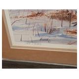 Pair of Framed Bird Prints by Killen