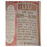 Antique German Family Bible