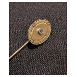 Vintage 14k Gold Stick Pin