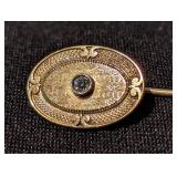 Vintage 14k Gold Stick Pin