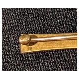 Vintage Petite 14k Gold Brooch