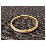 Vintage Delicate 14k Gold Band