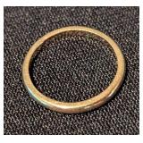 Vintage Delicate 14k Gold Band