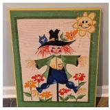 Vintage Scarecrow Needlepoint