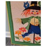 Vintage Scarecrow Needlepoint