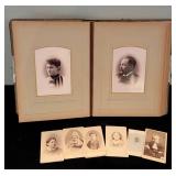 Antique Photo Album and Photographs