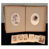 Antique Photo Album and Photographs