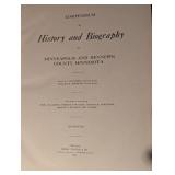 Antique History and Biography of Minnesota Book