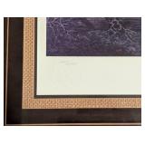 Framed Bluebill Point Print by Terry Redlin