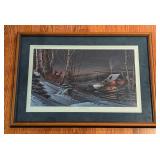 Framed Evening with Friends Print by Terry Redlin