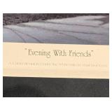 Framed Evening with Friends Print by Terry Redlin