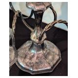 Vintage Silver Plated Candleholders