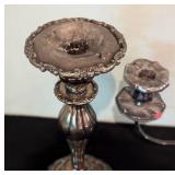 Vintage Silver Plated Candleholders