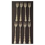 Vintage Gorham Sterling Silver Cocktail Forks