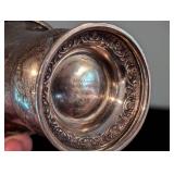 Small Sterling Silver Cup and Glass Dishes