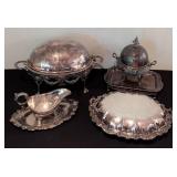 Vintage Silver Plated Servingware
