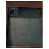 Vintage Wood Pedestal Table