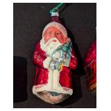 Vintage Glass and Diorama Ornaments