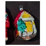 Vintage Glass and Diorama Ornaments
