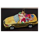 Radko Glass Convertible Santa Ornament