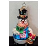 Radko Snow Sweet Glass Ornament