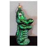 Christopher Radko Croc Cutie Glass Ornament