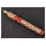 Blown Glass Cigar Ornament