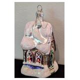 Christopher Radko Glass Church Ornament