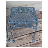 Metal Patio Nesting Table Set