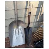 Assorted Rake and Shovels
