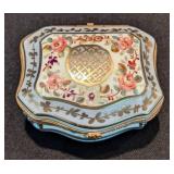 Pair of Vintage Limoges Trinket Boxes