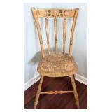 Vintage Painted Wood Chair