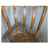 Vintage Painted Wood Chair